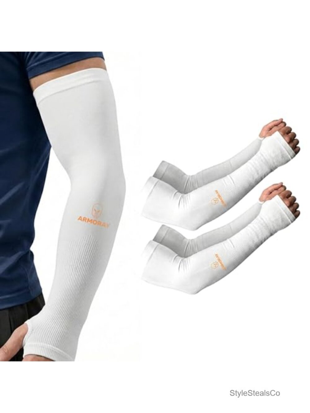 UV Protection Compression Arm Sleeves for Sports & Tattoo Cover Up